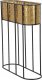 Ferretti Osłonka na doniczki na stojaku, metalowa koronka, wys. 70 cm 5