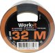 Work-it Work>it® gaffatape 50 mm × 32 meter sort 2