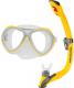 Aqua-Speed Zestaw do nurkowania Aqua-Speed Aura + Evo Junior żółty (10077002013282) 1