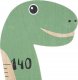 Atmosphera Miarka wzrostu dla dzieci DINOSAURE 1