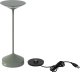 Lampa stołowa AB ab+ by Abert Tempo portable Table Lamp sage green 1