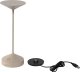 Lampa stołowa AB ab+ by Abert Tempo portable Table Lamp sand 2