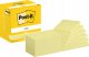 Post-It 3M Bloczek samoprzylepny POST-IT, 76x127mm, 12x100 kart., żółty 1