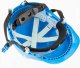 Högert Technik Kask Roboczy Wentylowany Ochronny 4-P Niebieski Hogert Technik Ht5K195 5902801459689 4