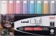 UNIBALL Uni-Ball PWE-8K, Green, Light Blue, Orange, Pink, Red, Violet, White, Yellow, Chisel, 8 pc(s) 3