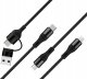 Kabel USB Kabel do Åadowania TYPE-C/Lightning 2.4A/micro 3 w 2 1