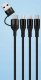 Kabel USB Kabel do Åadowania TYPE-C/Lightning 2.4A/micro 3 w 2 4