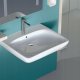 Umywalka 501.463.00.7 / GEBERIT / SELNOVA COMFORT / UMYWALKA, B65CM, H15CM, T55CM, Z PRZELEWEM, Z OTWOREM NA BATERIĘ / 5