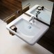 Umywalka 501.463.00.7 / GEBERIT / SELNOVA COMFORT / UMYWALKA, B65CM, H15CM, T55CM, Z PRZELEWEM, Z OTWOREM NA BATERIĘ / 7