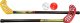 Zestaw do unihokeja Azetx Cobra Junior 2 kije 2 piłki bez owijki 62cm 1