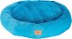 Mimikoko MIMIKO Pets Legowisko Shaggy okrągłe XL 75cm turkusowe 1