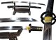 EKSTRA MOCNY MIECZ KATANA 61-62 HRC STAL 1095 HARTOWANY GLINKĄ NATURALNY HAMON BL777 1
