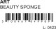 PIERRE RENE_Art Sponge gąbka do makijażu Granatowa 3