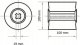 Lukas Erzett LUKAS ROLLER GRINDING WHEEL 100mm x 100mm P100 FOR LWV SARNISHING MACHINES 100100 B.19 4