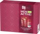 AA_SET Men Active antyperspirant roll-on 50ml + krem do twarzy 50ml + peeling do twarzy 150ml 2