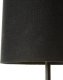 Bigbuy Home LAMPA AGATA (01) 26 X 22 X 50 CM CZARNY 1