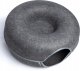 Xtech Legowisko Tunel dla Kota Okrągłe Donut Domek 60 cm Ciemnoszary 3