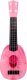 Ukulele Dla Dzieci Mini Gitara 4 Struny Motyw Brzoskwini Gitarka Różowa 15″ 2
