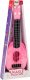 Ukulele Dla Dzieci Mini Gitara 4 Struny Motyw Brzoskwini Gitarka Różowa 15″ 3