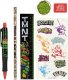 Piórnik Insight Editions ThumbsUP! Stationery Set - 5pc - TMNT - Mayhem 1