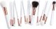 JESSUP_SET Make Up Brush pędzle do makijażu twarzy T222 15szt. 10