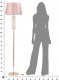 Ferretti Lampa podłogowa KRISTA, 169 cm 5