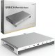 HUB USB JCPAL ELEX USB-C 11-PORT HUB STAND (SILVER) 2