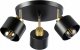 Lampa wisząca Sigma Loftowa lampa sufitowa (wisząca) LED E27 - czarno złota x3 1