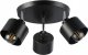 Lampa wisząca Orno Loftowa lampa sufitowa (wisząca) LED E27 - czarna x3, okrągła 1