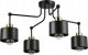 Lampa wisząca Leds C4 Wisząca czarna lampa LED x4 E27 - żyrandol 1