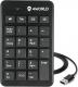 Klawiatura 4World Chocolate slim Przewodowa Czarna US (10337) 3