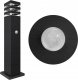 Kinkiet V-TAC Stojąca lampa ogrodowa LED 60cm (czujnik ruchu) E27 - czarna 2