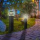 Kinkiet V-TAC Stojąca lampa ogrodowa LED 60cm (czujnik ruchu) E27 - czarna 4