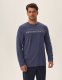 Esotiq & henderson PIŻAMA HENDERSON 41904 JUMPER (kolor steel- blue, rozmiar XL) 2