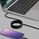 Kabel USB STATIK Statik MagStack - kabel USB-A - lightning 1m, w nylonowym oplocie, zwijany magnetycznie (black) 5