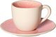 Orion ROSE&TULIPANI CONCERTO FUSE ROSA Zestaw 6 filiżanek do espresso 90 ml 2