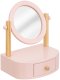 Atmosphera Lusterko kosmetyczne dla dziecka różowe, 22 x 17,5 x 28 cm 1