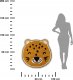 Atmosphera Dywan dziecięcy LEOPARD, Ø 90 cm 3