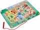 WOODEN GAME FUN TRAFFIC MAGNETIC MAZE 4