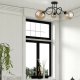 Lampa sufitowa Keter Lighting Lampa sufitowa 3xE27 VENUS BLACK 3