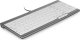 Klawiatura BakkerElkhuizen UltraBoard 960 Standard Compact klawiatura USB QWERTZ Szwajcarski Srebrny Biały 3
