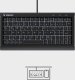 Podkładka Keysonic KeySonic KSK-3011ELC (DE) klawiatura USB QWERTZ Niemiecki Czarny 5