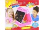 LeanToys Tablica Na kredę Pisak + Pisaki Szblony 2w1 LEAN Toys 4
