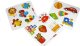 LeanToys Tablica Magnetyczna Stojąca Pisak Magnes Różowa LEAN Toys 4