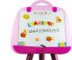 LeanToys Tablica Magnetyczna Stojąca Pisak Magnes Różowa LEAN Toys 5