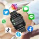 Smartwatch Active Band SMARTWATCH ZEGAREK WATCH MENU PL DAMSKI MĘSKI ROZMOWY SPORT POLSKIE PULS T98 3