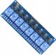 Rosfix ROSFIX 8-KANAŁOWY MODUŁ PRZEKAŹNIKA 12V ARDUINO DO AUTOMATYKI DOMOWEJ SPDT 2