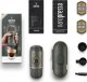 Ekspres ciśnieniowy Wacaco Pusiau automatinis maltos kavos aparatas su dėklu WACACO NANOPRESSO DARK SOULS Pilkas 2
