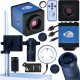 Mikroskop Rosfix MIKROSKOP CYFROWY PROFESJONALNY Z OŚWIETLACZEM KAMERĄ HDMI DRACO PRO - 4W1 1