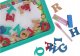 Mega Creative TABLICA MAGNET 2W1 AKC 34X34X3 MIX2 MC FOL 42/84 2